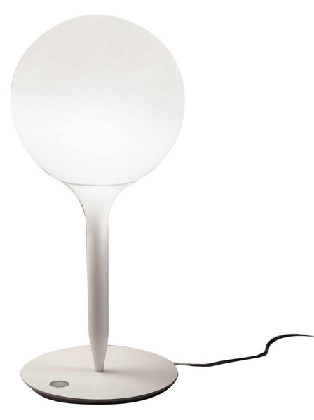 Stolové Lampa Artemide, Castore, stmievateľné, Biela, Obývacia izba, Plast, Dizajnový