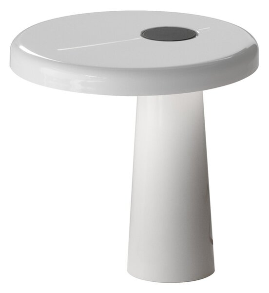 Stolové Lampa Martinelli Luce, Hoop, Biela, Pracovňa, Plast, Dizajnový