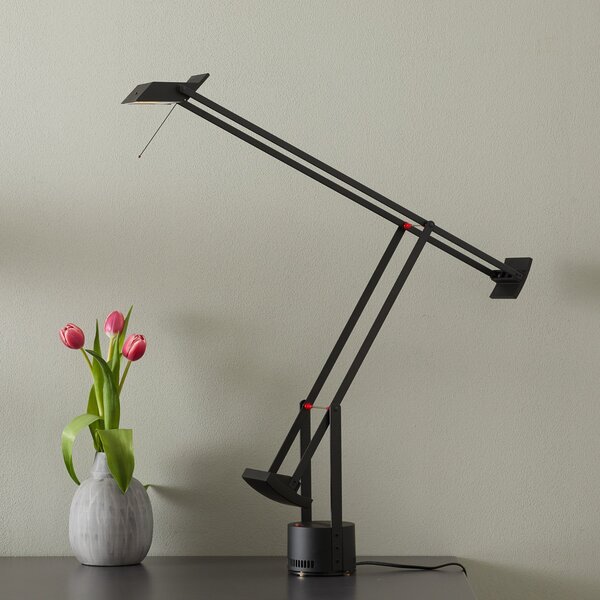 Stolové Lampa Artemide, Tizio, Čierna, Pracovňa, Plast, Dizajnový