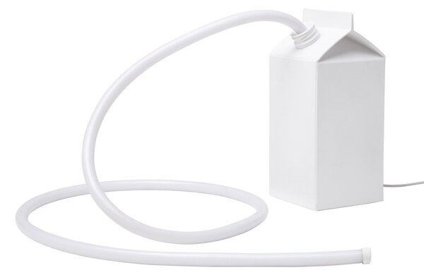 Stolové Lampa SELETTI, Daily Glow, Biela, Obývacia izba, Plast, Dizajnový