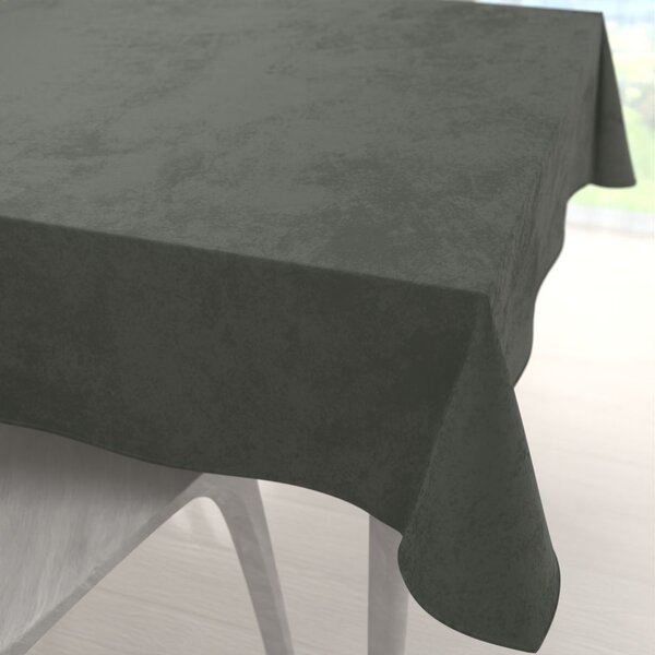 Biante Zamatový štvorcový obrus Velvet Prémium SVP-021 Tmavo sivozelený 40x40 cm