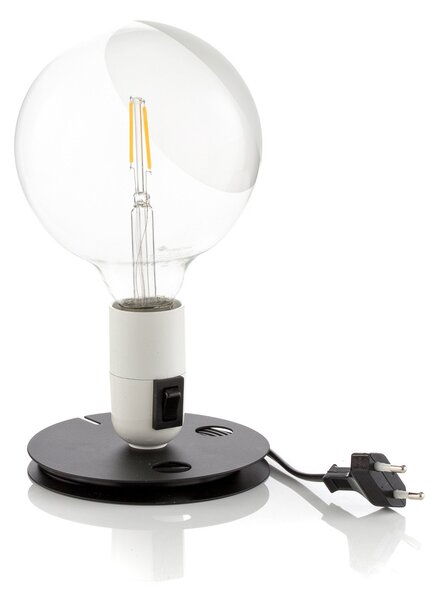 Stolové Lampa FLOS, Lampadina, Biela, Obývacia izba, Kov, Dizajnový