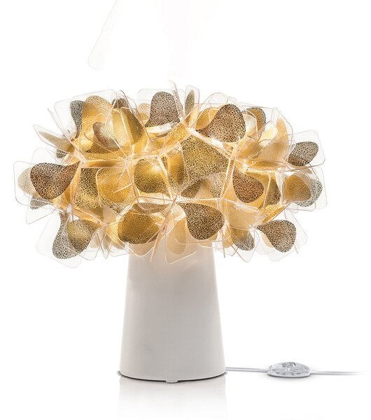 Stolové Lampa Slamp, Clizia Mama Non Mama, Zlatá / Mosadz, Obývacia izba, Plast, Dizajnový