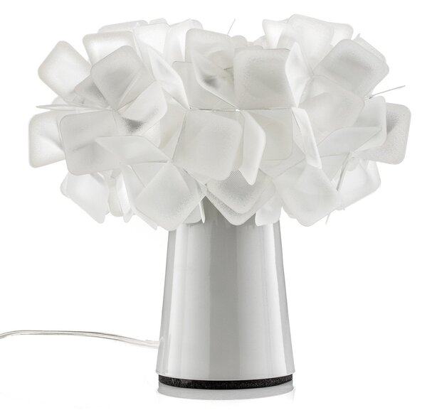 Stolové Lampa Slamp, CLIZIA, Biela, Obývacia izba, Plast, Dizajnový