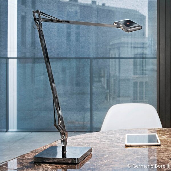 Stolové Lampa FLOS, Kelvin Edge, Čierna, Pracovňa, Kov, Dizajnový