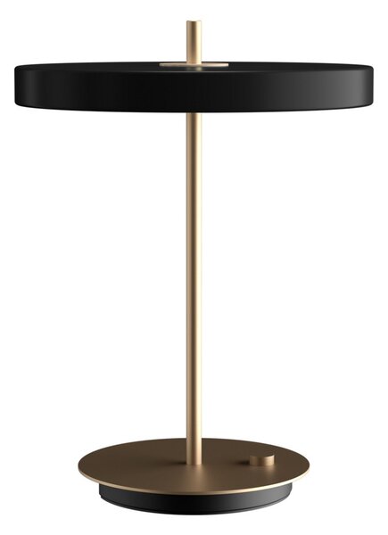 Stolové Lampa UMAGE, Asteria Table, stmievateľné, Čierna, Obývacia izba, Hliník, Dizajnový