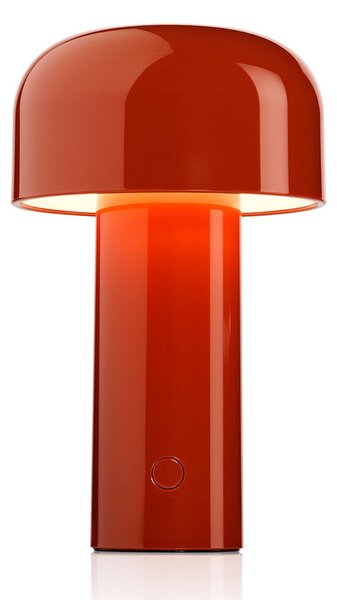 Stolové Lampa FLOS, Bellhop, stmievateľné, Červená, Obývacia izba, Plast, Dizajnový