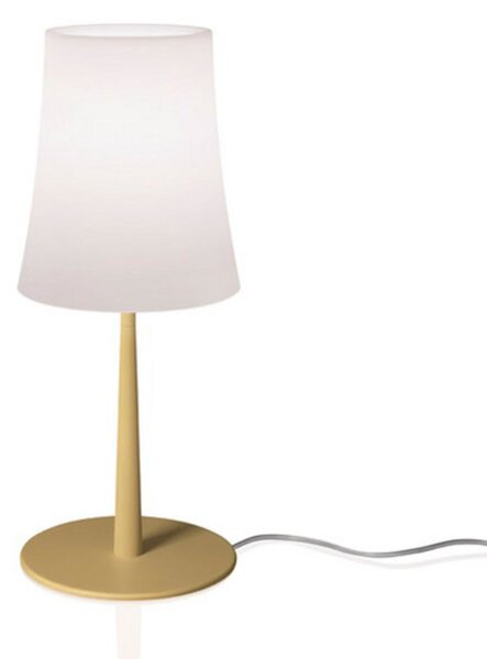 Stolové Lampa Foscarini, Birdie Easy, Žltá, Obývacia izba, Kov, Dizajnový
