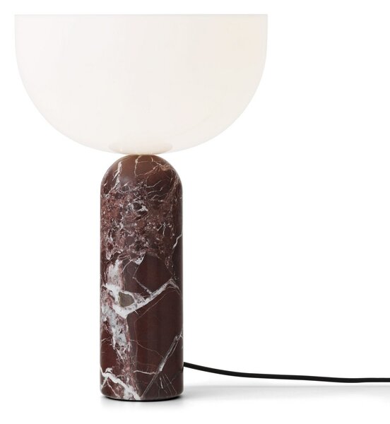 Stolové Lampa New Works, Kizu Large, Červená, Obývacia izba, Mramor, Dizajnový