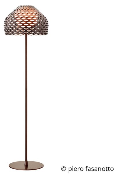 Stojacie Lampa FLOS, Tatou F, stmievateľné, Hnedá / Hrdzavá, Obývacia izba, Kov, Dizajnový