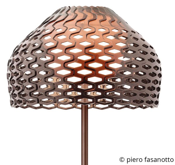 Stojacie Lampa FLOS, Tatou F, stmievateľné, Hnedá / Hrdzavá, Obývacia izba, Kov, Dizajnový