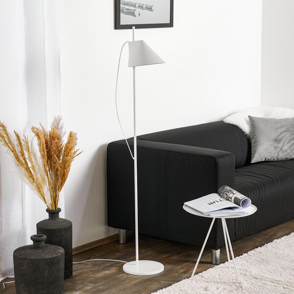Stojacie Lampa Louis Poulsen, Yuh, stmievateľné, Biela, Obývacia izba, Kov, Dizajnový