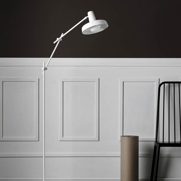 Stojacie Lampa GRUPA, Arigato, Biela, Pracovňa, Kov