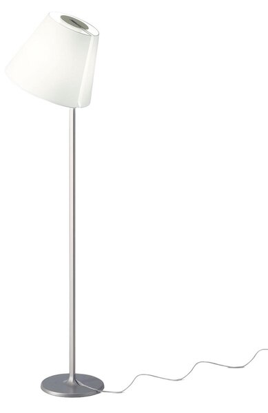 Stojacie Lampa Artemide, Melampo, Sivá, Obývacia izba, Tkanina / Textil, Dizajnový