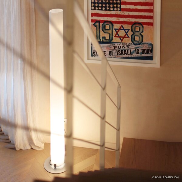 Stojacie Lampa FLOS, Stylos, Biela, Obývacia izba, Plast, Dizajnový
