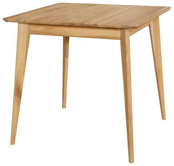 JEDÁLENSKÝ STÔL, divoký dub, farba duba, 80/80/76 cm Carryhome - Stoly