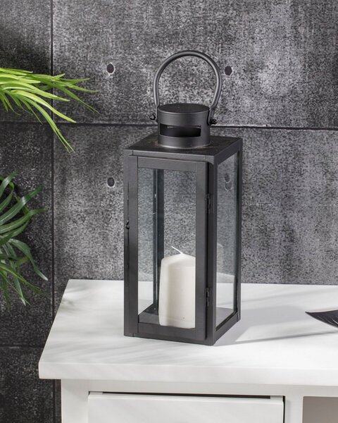 Lampáš Elegance black 30cm
