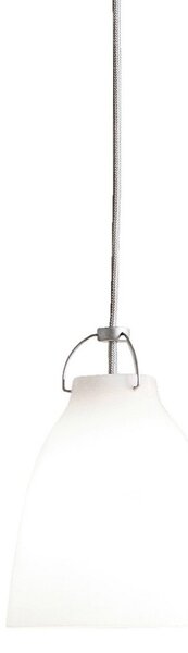 Závesné svietidlá FRITZ HANSEN, Caravaggio P1, stmievateľné, Biela, Obývacia izba, Sklo, Dizajnový
