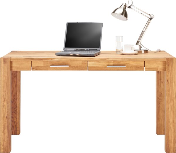 PÍSACÍ STÔL, divoký dub, 140/70/76 cm Linea Natura - Kancelárske stoly