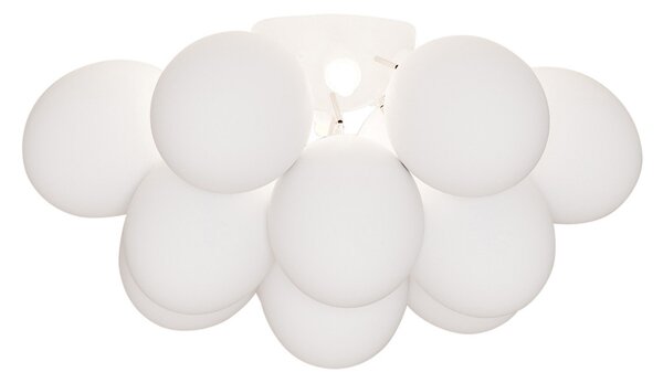 Stropné Lampa By Rydéns, Gross, stmievateľné, Biela, Obývacia izba, Sklo, Dizajnový