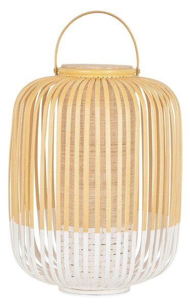Stolové Lampa Forestier, Take A Way M, stmievateľné, Biela, Obývacia izba, Bambus, Dizajnový