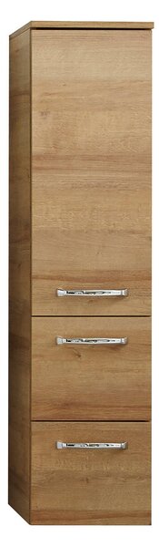 STREDNE VYSOKÁ SKRINKA, farba duba, 30/123/33 cm Xora - Kúpeľňové skrinky
