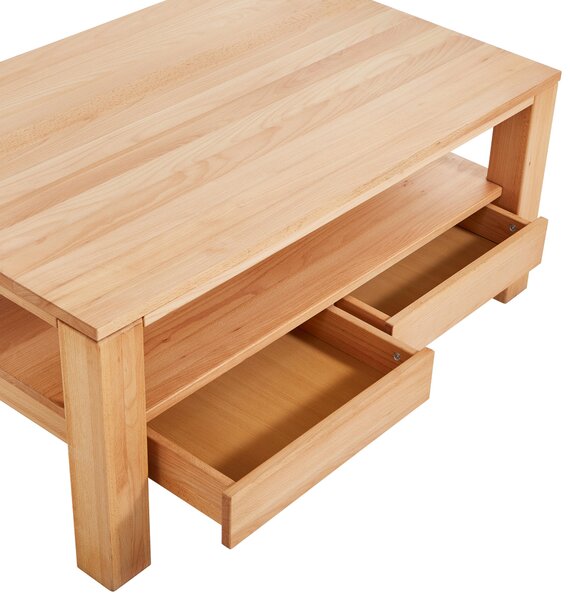 KONFERENČNÝ STOLÍK, farba buka, drevo, 110/70/47,5 cm Linea Natura - Stolíky do obývačky