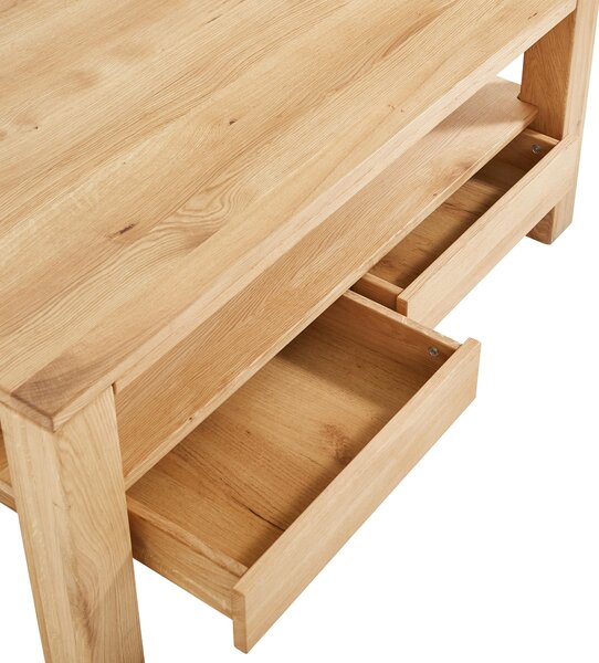KONFERENČNÝ STOLÍK, farba duba, drevo, 110/70/47,5 cm Linea Natura - Stolíky do obývačky