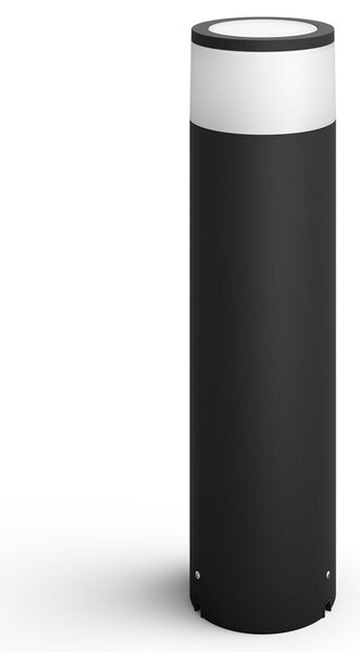 Vonkajšie Svietidlo Philips Hue, Calla, stmievateľné, Čierna, Kov, Moderný