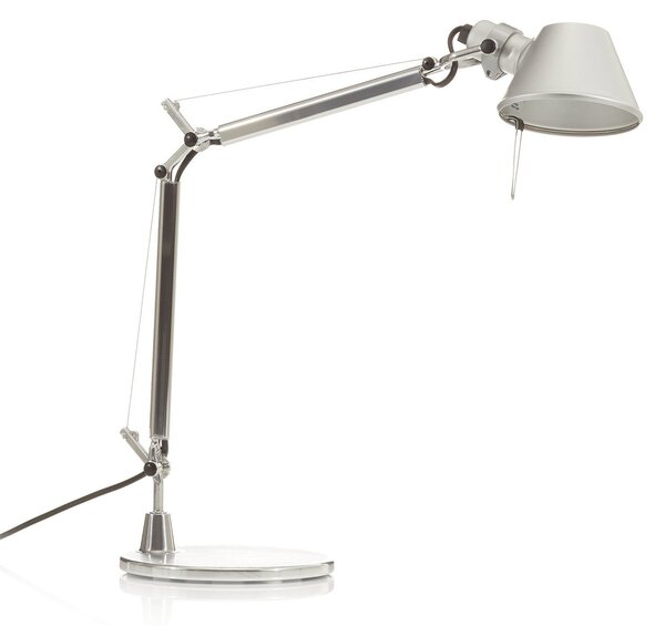 Stolové Lampa Artemide, Tolomeo Micro, Metalická, Pracovňa, Kov, Dizajnový