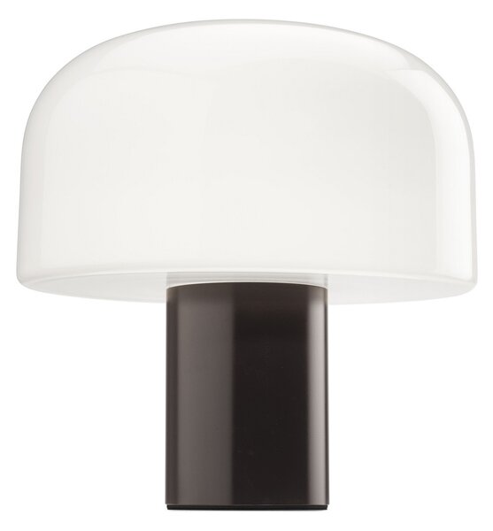 Stolové Lampa FLOS, Bellhop Glass T, stmievateľné, Biela, Obývacia izba, Sklo