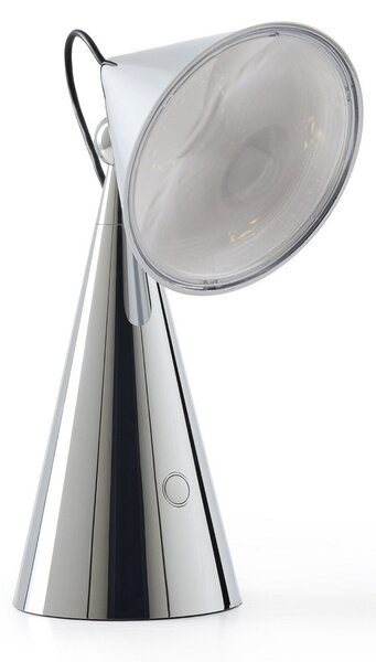 Stolové Lampa Tom Dixon, POSE, stmievateľné, Metalická, Obývacia izba, Plast, Dizajnový