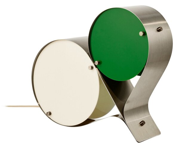 Stolové Lampa GUBI, Coppia, Biela, Obývacia izba, Plast, Moderný