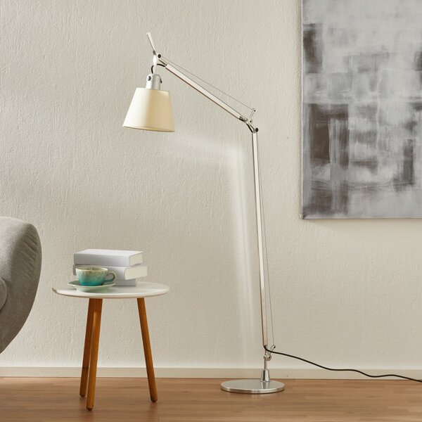Stojacie Lampa Artemide, Tolomeo, Biela, Obývacia izba, Kov, Dizajnový