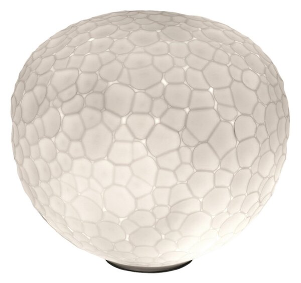 Stolové Lampa Artemide, Meteorite, stmievateľné, Biela, Obývacia izba, Sklo, Dizajnový
