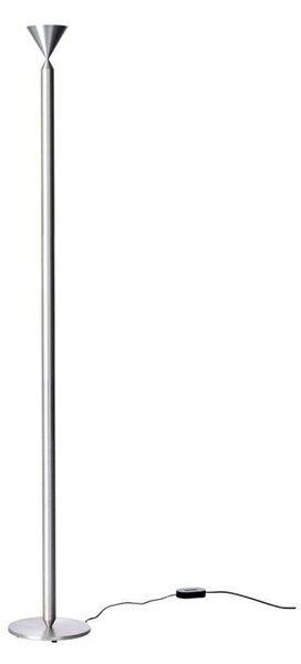 Stojacie Lampa Pholc, Metalická, Obývacia izba, Hliník