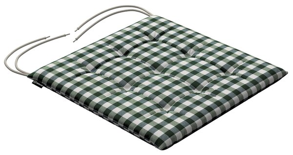 Sedák Karol farba produktu zelená látka vzorované