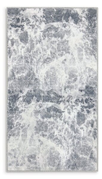 Dekorstudio Polyesterový koberec LILI1 s dekoračnou potlačou - biely Rozmer koberca: 80x150cm