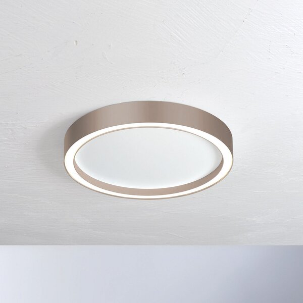 Stropné Lampa BOPP, Aura, stmievateľné, Hnedá / Hrdzavá, Obývacia izba, Kov, Moderný