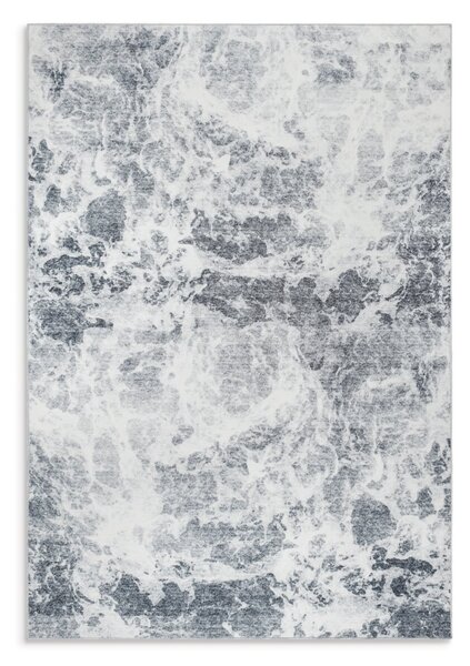 Dekorstudio Polyesterový koberec LILI1 s dekoračnou potlačou - biely Rozmer koberca: 80x150cm