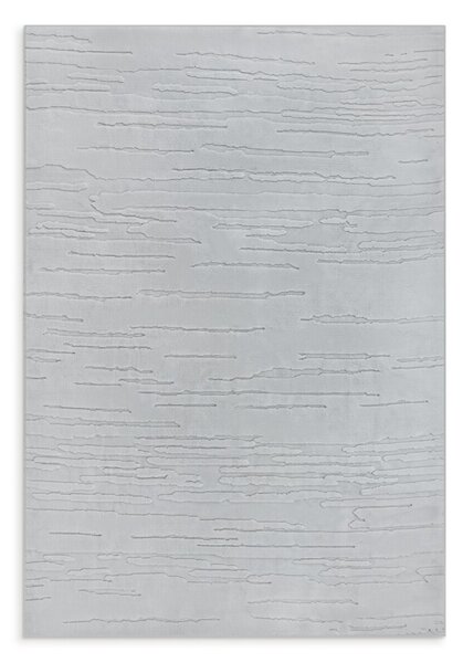 Dekorstudio Koberec VERA s abstraktným reliéfnym vzorom - strieborný Rozmer koberca: 80x150cm