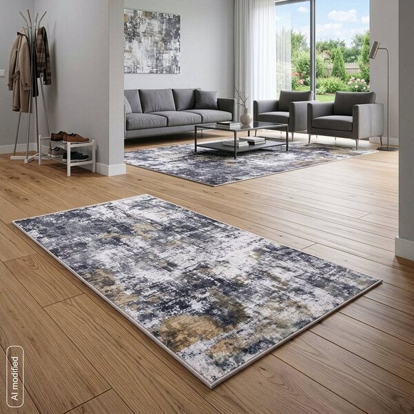 Dekorstudio Koberec LILI2 s dekoračnou potlačou - biely Rozmer koberca: 80x150cm