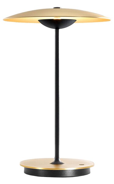 Stolové Lampa MARSET, Ginger, stmievateľné, Zlatá / Mosadz, Obývacia izba, Kov, Dizajnový