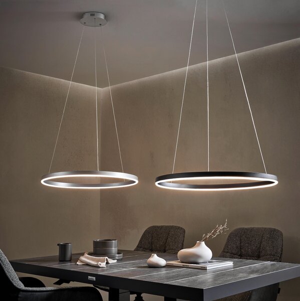 ZÁVESNÉ LED SVIETIDLO, 58,5/58,5/120 cm - Interiérové svietidlá