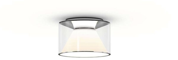 Stropné Lampa Serien Lighting, stmievateľné, Transparentná, Obývacia izba, Sklo