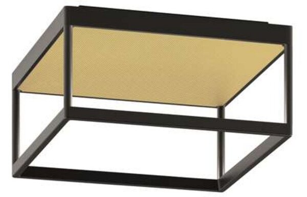 Stropné Lampa Serien Lighting, stmievateľné, Čierna, Obývacia izba, Hliník
