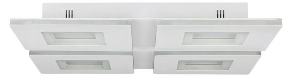 STROPNÉ LED SVIETIDLO, 45/45/5 cm Eglo - Interiérové svietidlá