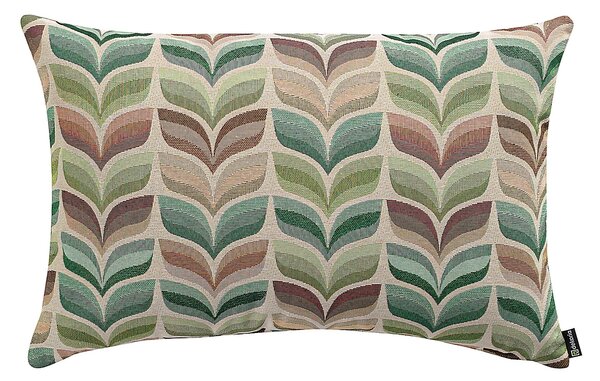 Karin - jednoduchá obliečka, 60x40cm farba produktu zelená látka zapletaná, vzorované