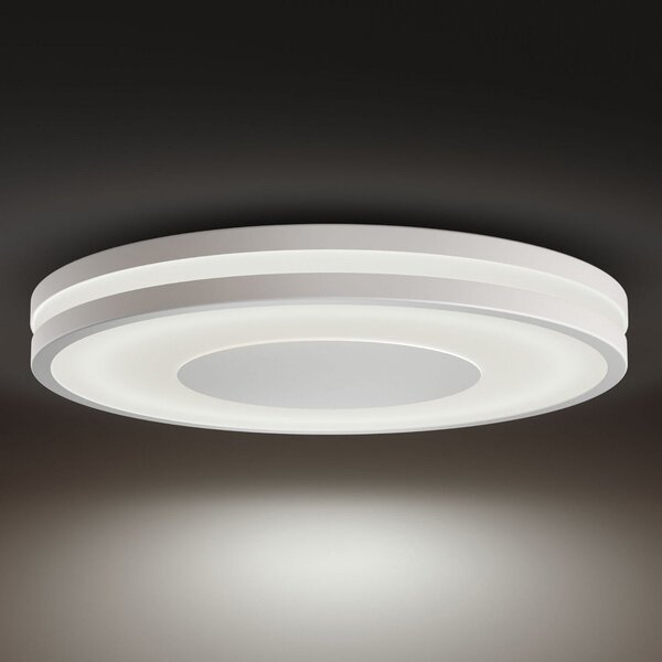 Stropné Lampa Philips Hue, Being, stmievateľné, Biela, Obývacia izba, Kov, Moderný