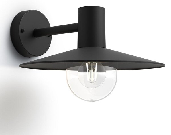 Vonkajšie Svietidlo Philips, Skua, Čierna, Kov, Moderný